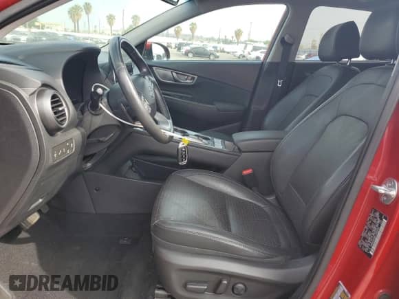 2020 Hyundai Kona Ultimate with VIN KM8K53AG6LU059490, listed as a Copart auction lot 58838595 with 66,476 mi miles and Salvage title. Bid and sale history available at DreamBid. Image 7.