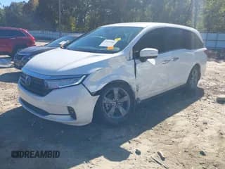 ✅ 2021 Honda Odyssey EX • VIN: 5FNRL6H50MB014070 • Lot: 43472466. Wystawiony na IAAI z przebiegiem 64 924 mil. Bezpłatny archiwum sprzedaży aukcyjnych z USA i szczegółowy raport historii pojazdu na DreamBid. Zdjęcie 2.