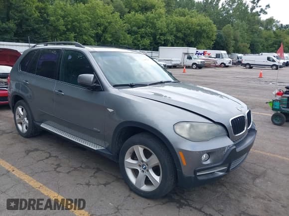✅ 2008 BMW X5 3.0si • VIN: 5UXFE43548L004362 • Lot: 42972417. Listed on IAAI with 192,075 mi. Free auction sales archive from the USA and detailed vehicle history report at DreamBid. Image 1.