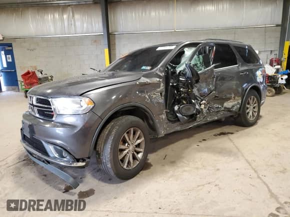 2017 Dodge Durango SXT z VIN 1C4RDJAG5HC606434, wystawiony jako Copart lot #87094705 z przebiegiem Nie podano mil oraz Szkoda całkowita • Salvage title. Historia ofert i sprzedaży dostępna na DreamBid. Obrazek 1.