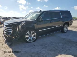 ✅ 2020 Cadillac Escalade ESV Luxury • VIN: 1GYS3HKJ7LR223781 • Lot: 56966085. Listed on Copart with 68,802 mi. Free auction sales archive from the USA and detailed vehicle history report at DreamBid. Image 1.