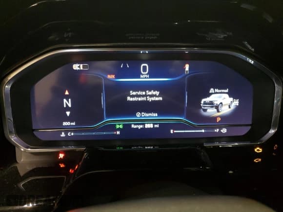 ✅ 2025 Chevrolet Silverado 1500 • VIN: 3GCUKHE83SG131804 • Lot: 90721835. Wystawiony na Copart z przebiegiem 265 mil. Bezpłatny archiwum sprzedaży aukcyjnych z USA i szczegółowy raport historii pojazdu na DreamBid. Zdjęcie 9.