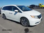 ✅ 2016 Honda Odyssey Touring Elite • VIN: 5FNRL5H93GB166412 • Lot: 42934539. Listed on IAAI with 132,130 mi. Free auction sales archive from the USA and detailed vehicle history report at DreamBid. Image 1.