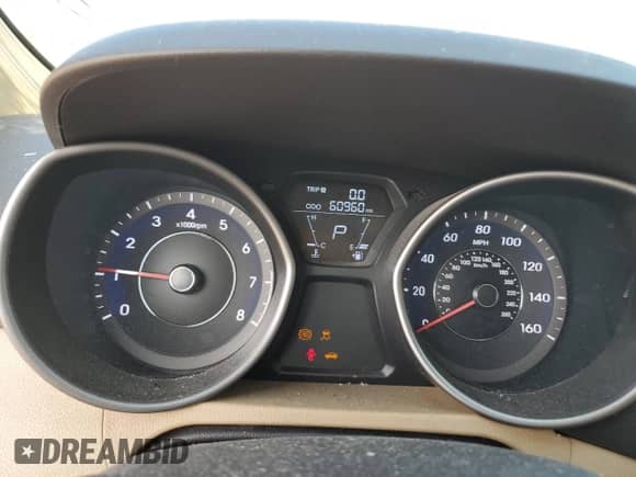 ✅ 2013 Hyundai Elantra GLS • VIN: 5NPDH4AE9DH257789 • Lot: 71285505. Listed on Copart with 60,960 mi. Free auction sales archive from the USA and detailed vehicle history report at DreamBid. Image 9.