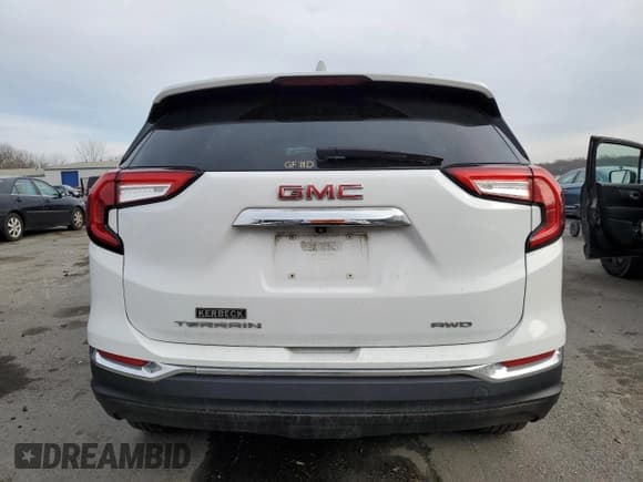 ✅ 2022 GMC Terrain SLT • VIN: 3GKALVEV3NL105983 • Lot: 93395475. Listed on Copart with 55,527 mi. Free auction sales archive from the USA and detailed vehicle history report at DreamBid. Image 6.