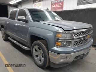 ✅ 2015 Chevrolet Silverado 1500 LTZ • VIN: 3GCPCSECXFG481836 • Лот: 42297381. Опубликован ранее на IAAI с пробегом 130 704 миль. Бесплатный доступ к архиву аукционных продаж из США и подробный отчёт об истории автомобиля на DreamBid. Изображение 1.