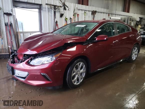 ✅ 2017 Chevrolet Volt Premier • VIN: 1G1RB6S54HU110219 • Lot: 37722014. Listed on Copart with 63,365 mi. Free auction sales archive from the USA and detailed vehicle history report at DreamBid. Image 1.