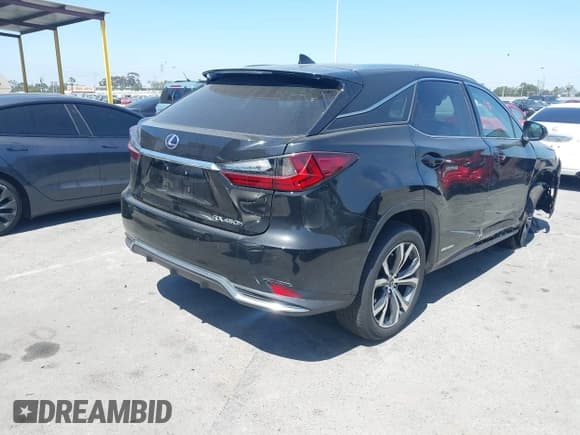 ✅ 2022 Lexus RX 450h • VIN: 2T2HGMDA8NC092914 • Lot: 42301163. Listed on IAAI with 16,555 mi. Free auction sales archive from the USA and detailed vehicle history report at DreamBid. Image 4.