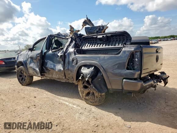 2024 Ram 1500 Limited with VIN 1C6SRFHT7RN213471, listed as a Copart auction lot 61980975 with Not provided miles and Non repairable. Bid and sale history available at DreamBid. Image 2.