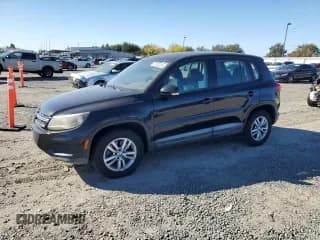 ✅ 2012 Volkswagen Tiguan S • VIN: WVGAV7AX0CW590756 • Lot: 87282225. Listed on Copart with 116,096 mi. Free auction sales archive from the USA and detailed vehicle history report at DreamBid. Image 1.