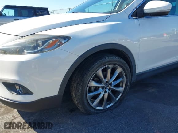 ✅ 2015 Mazda CX-9 Grand Touring • VIN: JM3TB2DA1F0448821 • Lot: 43612528. Wystawiony na IAAI z przebiegiem 173 000 mil. Bezpłatny archiwum sprzedaży aukcyjnych z USA i szczegółowy raport historii pojazdu na DreamBid. Zdjęcie 6.
