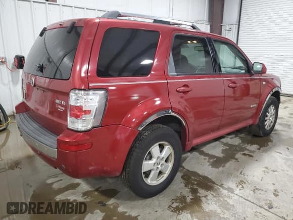 ✅ 2008 Mercury Mariner Premier • VIN: 4M2CU97118KJ52951 • Lot: 61640225. Listed on Copart with 186,109 mi. Free auction sales archive from the USA and detailed vehicle history report at DreamBid. Image 3.