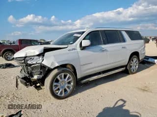 ✅ 2024 Chevrolet Suburban High Country • VIN: 1GNSKGKL0RR234738 • Lot: 81026025. Listed on Copart with 24,527 mi. Free auction sales archive from the USA and detailed vehicle history report at DreamBid. Image 1.