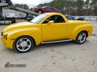 ✅ 2004 Chevrolet SSR LS • VIN: 1GCES14P94B103652 • Лот: 49333685. Опубликован ранее на Copart с пробегом 28 415 миль. Бесплатный доступ к архиву аукционных продаж из США и подробный отчёт об истории автомобиля на DreamBid. Изображение 1.