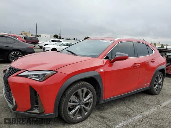 ✅ 2021 Lexus UX 250h F Sport • VIN: JTHR9JBHXM2042416 • Lot: 84425925. Wystawiony na Copart z przebiegiem 61 237 mil. Bezpłatny archiwum sprzedaży aukcyjnych z USA i szczegółowy raport historii pojazdu na DreamBid. Zdjęcie 1.