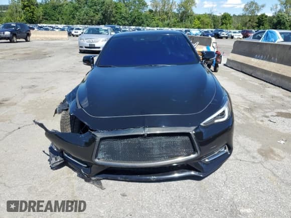 ✅ 2021 Infiniti Q60 Luxe • VIN: JN1EV7KL4MM470508 • Lot: 70358585. Listed on Copart with 34,748 mi. Free auction sales archive from the USA and detailed vehicle history report at DreamBid. Image 5.
