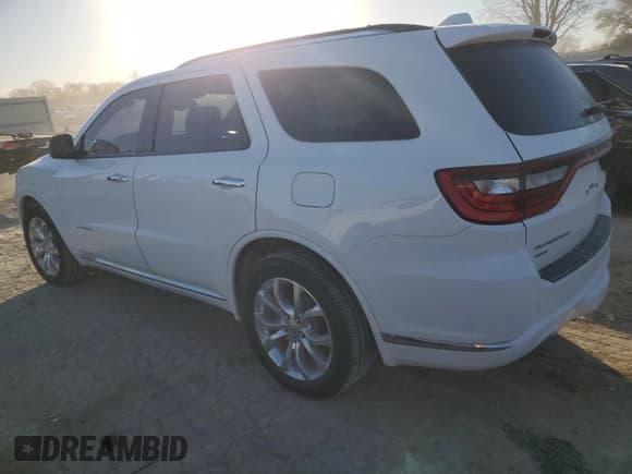 ✅ 2016 Dodge Durango Citadel Anodized Platinum • VIN: 1C4SDJET1GC424883 • Lot: 84747874. Listed on Copart with 162,989 mi. Free auction sales archive from the USA and detailed vehicle history report at DreamBid. Image 2.