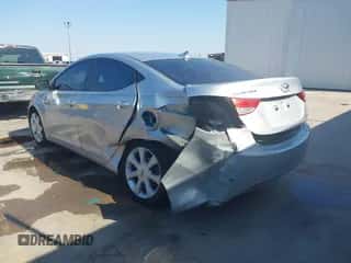 2013 Hyundai Elantra Limited with VIN 5NPDH4AE1DH273663, listed as a IAAI auction lot 43454550 with 163,051 mi miles and . Bid and sale history available at DreamBid. Image 3.