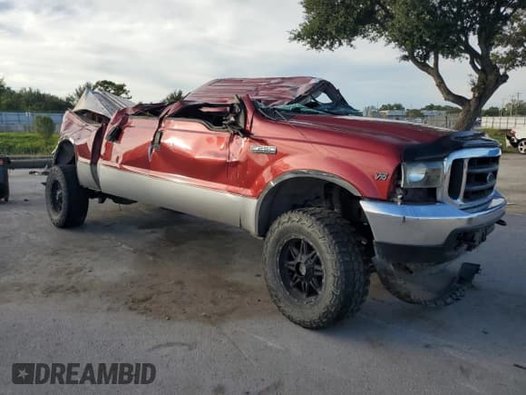 ✅ 2002 Ford F-250 XL • VIN: 1FTNW21S02EC05128 • Lot: 71627395. Listed on Copart with 300,178 mi. Free auction sales archive from the USA and detailed vehicle history report at DreamBid. Image 4.