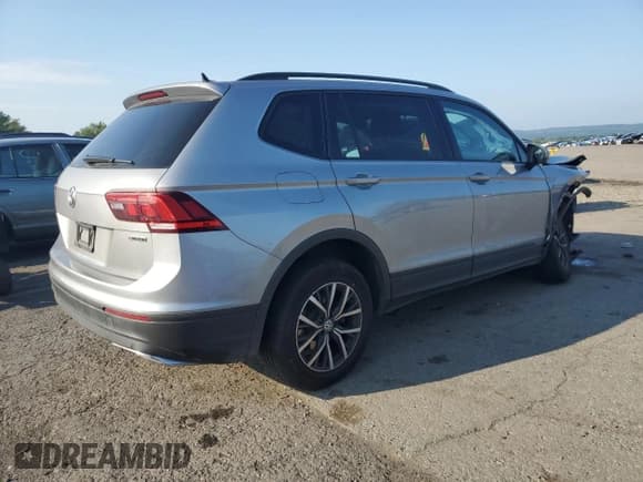✅ 2021 Volkswagen Tiguan S • VIN: 3VV0B7AX8MM118977 • Лот: 68700125. Опубликован ранее на Copart с пробегом 88 890 миль. Бесплатный доступ к архиву аукционных продаж из США и подробный отчёт об истории автомобиля на DreamBid. Изображение 3.