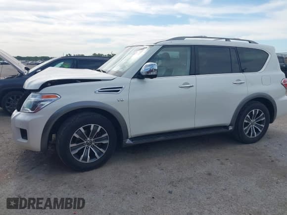 ✅ 2019 Nissan Armada SL • VIN: JN8AY2ND1KX009180 • Lot: 42271568. Listed on IAAI with 82,668 mi. Free auction sales archive from the USA and detailed vehicle history report at DreamBid. Image 2.