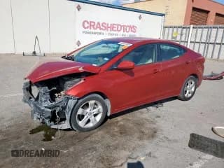 ✅ 2012 Hyundai Elantra GLS • VIN: KMHDH4AE5CU445354 • Lot: 86087985. Listed on Copart with 126,580 mi. Free auction sales archive from the USA and detailed vehicle history report at DreamBid. Image 1.