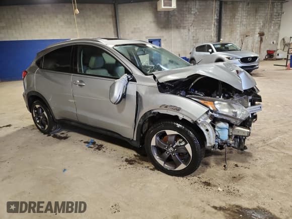 ✅ 2018 Honda HR-V EX-L • VIN: 3CZRU6H75JM707118 • Лот: 88138725. Опубликован ранее на Copart с пробегом 84 711 миль. Бесплатный доступ к архиву аукционных продаж из США и подробный отчёт об истории автомобиля на DreamBid. Изображение 4.