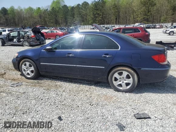 ✅ 2008 Acura RL • VIN: JH4KB16578C001425 • Lot: 51024945. Listed on Copart with 130,084 mi. Free auction sales archive from the USA and detailed vehicle history report at DreamBid. Image 2.