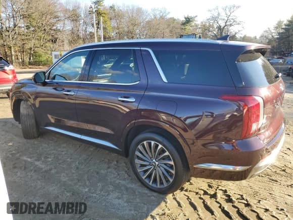 ✅ 2024 Hyundai Palisade Calligraphy • VIN: KM8R7DGE0RU707421 • Лот: 85900014. Опубликован ранее на Copart с пробегом Не указан. Бесплатный доступ к архиву аукционных продаж из США и подробный отчёт об истории автомобиля на DreamBid. Изображение 2.