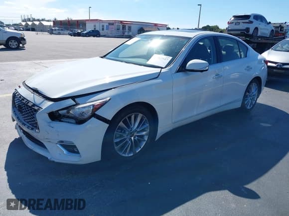✅ 2021 Infiniti Q50 Luxe • VIN: JN1EV7BP8MM701073 • Lot: 43707547. Wystawiony na IAAI z przebiegiem 51 990 mil. Bezpłatny archiwum sprzedaży aukcyjnych z USA i szczegółowy raport historii pojazdu na DreamBid. Zdjęcie 17.