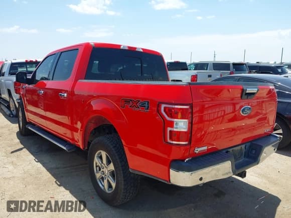 ✅ 2020 Ford F-150 XL • VIN: 1FTEW1E58LKE04574 • Lot: 42742046. Listed on IAAI with 39,156 mi. Free auction sales archive from the USA and detailed vehicle history report at DreamBid. Image 3.