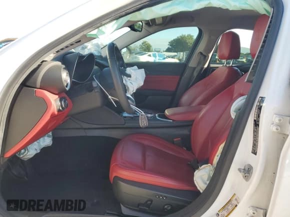 ✅ 2021 Alfa Romeo Giulia • VIN: ZARFAMAN6M7646879 • Lot: 82471935. Listed on Copart with 46,967 mi. Free auction sales archive from the USA and detailed vehicle history report at DreamBid. Image 7.