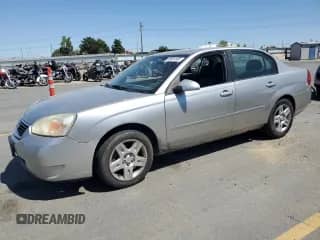 2006 Chevrolet Malibu 2LT with VIN 1G1ZT51896F171425, listed as a Copart auction lot 66861695 with 163,754 mi miles and Salvage title. Bid and sale history available at DreamBid. Image 1.