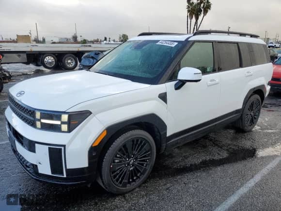 2025 Hyundai Santa Fe Calligraphy с VIN 5NMP54G10SH035422, выставлен на аукционе Copart как лот 44254455 с пробегом 537 миль миль и Списание • Salvage title. История ставок и продаж доступна на DreamBid. Изображение 1.