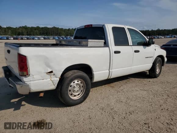 ✅ 2004 Dodge 1500 SLT • VIN: 1D7HA18N64J218746 • Лот: 70906324. Размещён на Copart с пробегом 196 435 миль миль. Получите бесплатный доступ к архиву аукционных продаж из США и посмотрите подробный отчёт об истории автомобиля на DreamBid. Изображение 3.