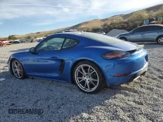 ✅ 2018 Porsche 718 Cayman S • VIN: WP0AB2A81JK278538 • Лот: 77156474. Опубликован ранее на Copart с пробегом 27 588 миль. Бесплатный доступ к архиву аукционных продаж из США и подробный отчёт об истории автомобиля на DreamBid. Изображение 2.