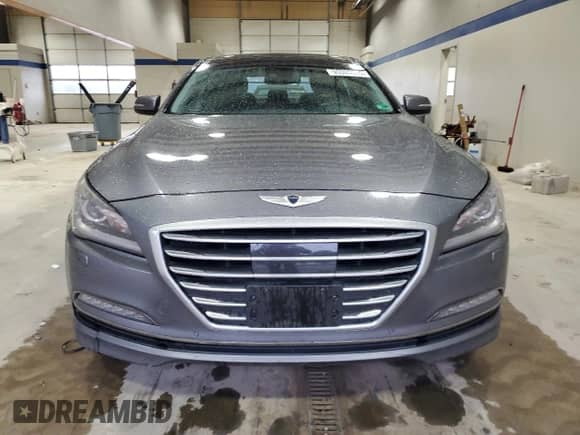 2016 Hyundai Genesis 3.8L with VIN KMHGN4JE0GU118615, listed as a Copart auction lot 90080315 with 192,684 mi miles and Salvage title. Bid and sale history available at DreamBid. Image 5.
