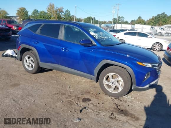2024 Hyundai Tucson SEL with VIN 5NMJBCDE5RH364255, listed as a IAAI auction lot 43409904 with 38,715 mi miles and . Bid and sale history available at DreamBid. Image 1.