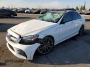✅ 2019 Mercedes-Benz C 43 AMG • VIN: 55SWF6EB5KU305258 • Lot: 70148425. Wystawiony na Copart z przebiegiem 61 580 mil. Bezpłatny archiwum sprzedaży aukcyjnych z USA i szczegółowy raport historii pojazdu na DreamBid. Zdjęcie 1.