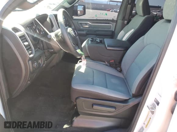 ✅ 2023 Ram 1500 Lone Star • VIN: 1C6SRFMT7PN535692 • Lot: 67076785. Listed on Copart with 25,160 mi. Free auction sales archive from the USA and detailed vehicle history report at DreamBid. Image 7.