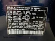 ✅ 2022 Volkswagen Atlas SE • VIN: 1V2HE2CA2NC227957 • Lot: 91240145. Listed on Copart with 23,548 mi. Free auction sales archive from the USA and detailed vehicle history report at DreamBid. Image 14.