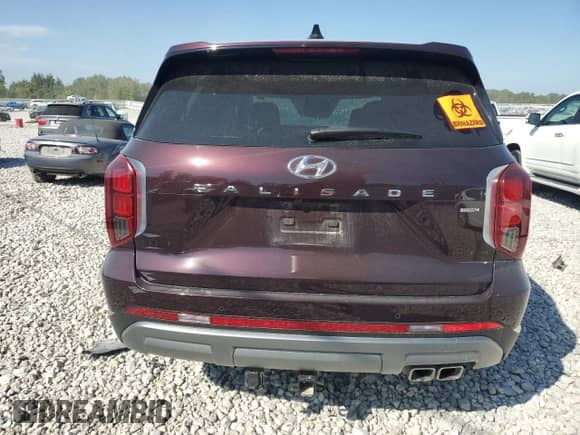 2024 Hyundai Palisade Limited с VIN KM8R5DGE3RU678745, выставлен на аукционе Copart как лот 71486194 с пробегом 11 012 миль миль и Списание • Salvage title. История ставок и продаж доступна на DreamBid. Изображение 6.