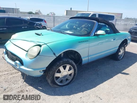 ✅ 2002 Ford Thunderbird Hardtop Premium • VIN: 1FAHP60AX2Y116343 • Lot: 42291076. Listed on IAAI with Not provided. Free auction sales archive from the USA and detailed vehicle history report at DreamBid. Image 2.