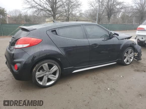 ✅ 2014 Hyundai Veloster Turbo • VIN: KMHTC6AE0EU196969 • Lot: 43367275. Wystawiony na Copart z przebiegiem 95 515 mil. Bezpłatny archiwum sprzedaży aukcyjnych z USA i szczegółowy raport historii pojazdu na DreamBid. Zdjęcie 3.