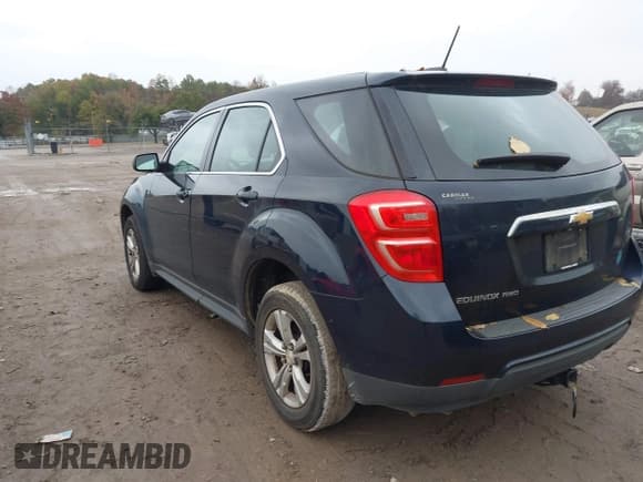 ✅ 2017 Chevrolet Equinox LS • VIN: 2GNFLEEK8H6103671 • Лот: 43569198. Опубликован ранее на IAAI с пробегом 166 554 миль. Бесплатный доступ к архиву аукционных продаж из США и подробный отчёт об истории автомобиля на DreamBid. Изображение 3.