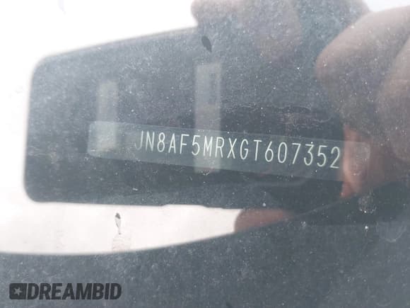 ✅ 2016 Nissan Juke S • VIN: JN8AF5MRXGT607352 • Lot: 41454292. Listed on IAAI with 66,345 mi. Free auction sales archive from the USA and detailed vehicle history report at DreamBid. Image 9.