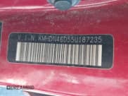 ✅ 2005 Hyundai Elantra GLS • VIN: KMHDN46D55U187235 • Lot: 42786878. Wystawiony na IAAI z przebiegiem 82 402 mil. Bezpłatny archiwum sprzedaży aukcyjnych z USA i szczegółowy raport historii pojazdu na DreamBid. Zdjęcie 9.