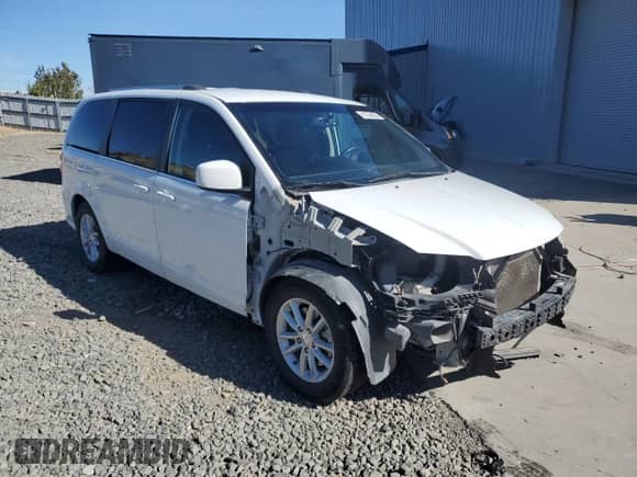 2018 Dodge Grand Caravan SXT z VIN 2C4RDGCG1JR208215, wystawiony jako Copart lot #87284535 z przebiegiem 147 406 mil mil oraz Szkoda całkowita • Salvage title. Historia ofert i sprzedaży dostępna na DreamBid. Obrazek 4.