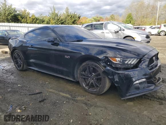 ✅ 2017 Ford Mustang GT • VIN: 1FA6P8CF1H5310134 • Lot: 90242635. Listed on Copart with 146,452 mi. Free auction sales archive from the USA and detailed vehicle history report at DreamBid. Image 4.