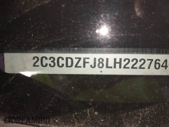 ✅ 2020 Dodge Challenger R/T Scat Pack • VIN: 2C3CDZFJ8LH222764 • Lot: 42092273. Wystawiony na IAAI z przebiegiem 28 429 mil. Bezpłatny archiwum sprzedaży aukcyjnych z USA i szczegółowy raport historii pojazdu na DreamBid. Zdjęcie 9.